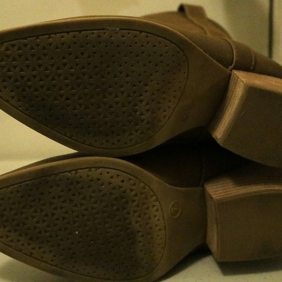 Rachel Zoe Heeled Cowboy Booties - Brown Point tip - Picture 6 of 6